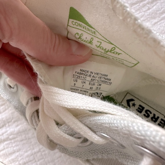 Converse Chuck Taylor All Star 70 Hi Crafted Light Silver - Picture 11 of 11